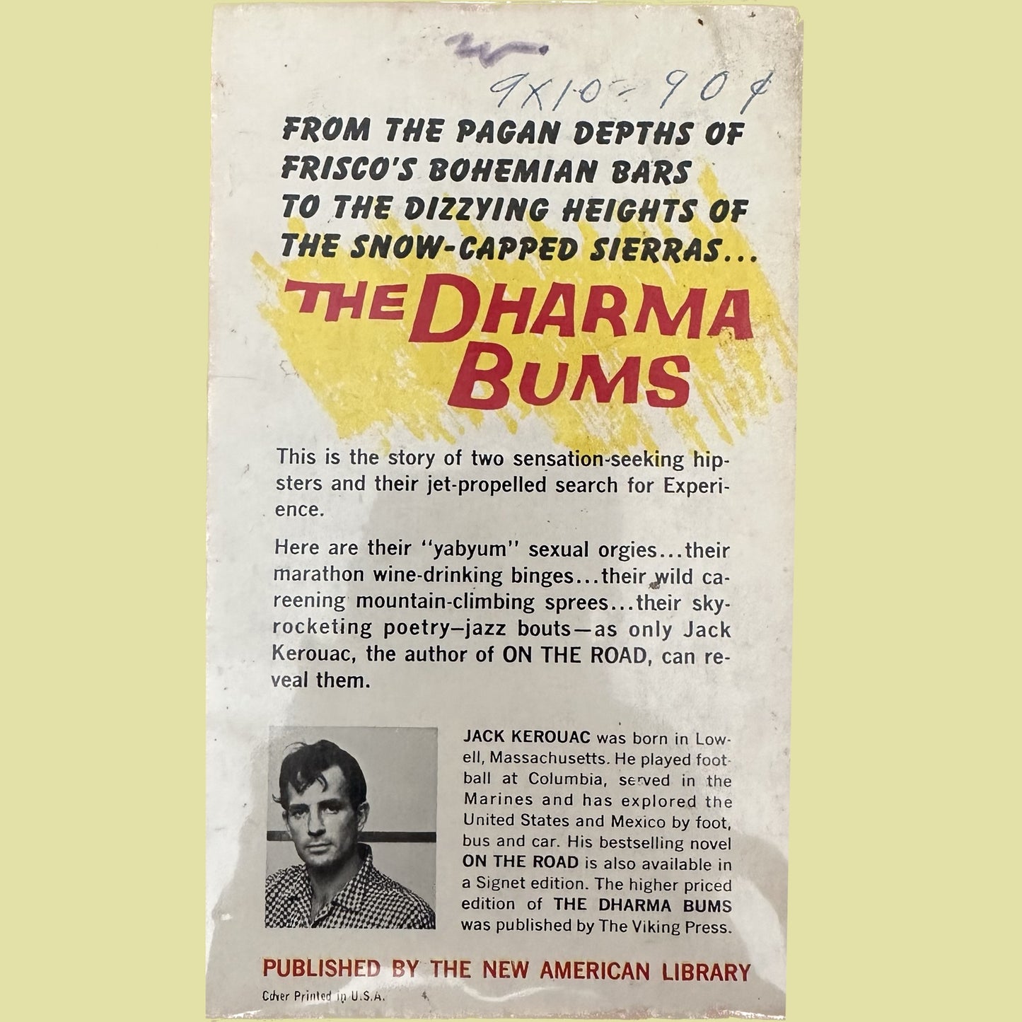 Dharma Bums by Jack Kerouac, 1959